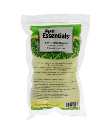 Spa Essentials Cotton Pads for Women - 80 Pack | Premium Quality for Your Beauty Routine - International Shipping Available - Buy Online on SooperMarket.com