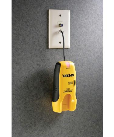 Sperry Instruments ET64220 Wire Tracker: Audio/Video Installers Must-Have for Coax, CAT 5, Speaker & Phone | RJ-45, RJ-11, Coax & More | Yellow - Buy Online on SooperMarket.com