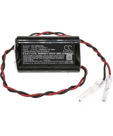 FITHOOD Battery Replacement for Yaskawa Motoman Manipulator - 8100mAh 3.6V - Compatible with 3/LS14500 Models - Buy Online on SooperMarket.com
