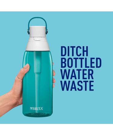 Brita 36oz Plastic Water Filter Bottle - Sea Glass - 1 Count - Buy Online on SooperMarket.com