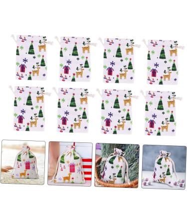 KALLORY 30pcs Christmas Candy Bag Candy Bags Candy Storage Bags Candy Container Drawstring Bags Fine - Buy Online on SooperMarket.com