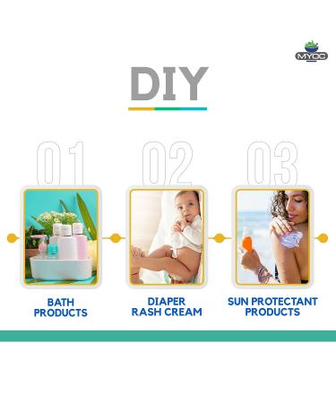 Myoc White Zinc Oxide Powder 110g - Non-Nano DIY Sunscreen & Baby Diaper Rash Cream - Online Quality - 3.88oz (1 Pack) - Buy Online on SooperMarket.com