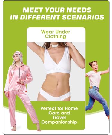 28 PCS Organic Castor Oil Pack Wrap Disposable Castor Oil Packs for Liver Self-Adhesive Castor Oils Wrap Organic Cotton for Stomach and Neck No Wash Easy to Use Anti-Seepage (28Pcs) - Buy Online on SooperMarket.com