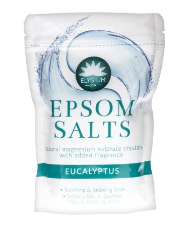 Elysium Spa -Eucalyptus - Sore Muscle & Back Soak/Epsom Salts/Spa Bath Minerals/BP Food Grade Magnesium Sulfate-FMCG