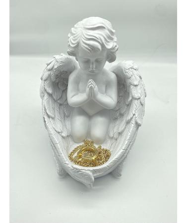 Shut Angel Memorial Gifts | Tealight Holder & Candle Holder for Remembrance | Perfect Funeral Gift for Loss of a Loved One - Buy Online on SooperMarket.com