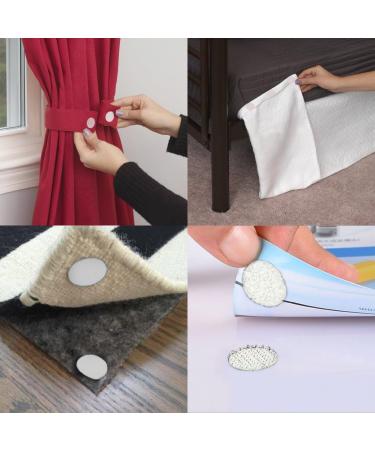 1000pcs Hook and Loop Dots 3/4 in Diameter Sticky Back Coins Heavy Duty Self Adhesive Dot Tapes for School Classroom(White) 1000 Pcs - Buy Online on SooperMarket.com