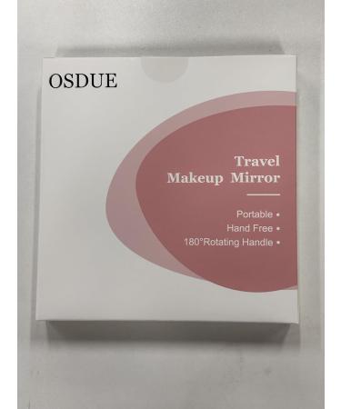 OSDUE Portable Travel Makeup Mirror Compact and Hand Mirror for Barber Shops & Makeup Application - Square-shaped - Buy Online on SooperMarket.com