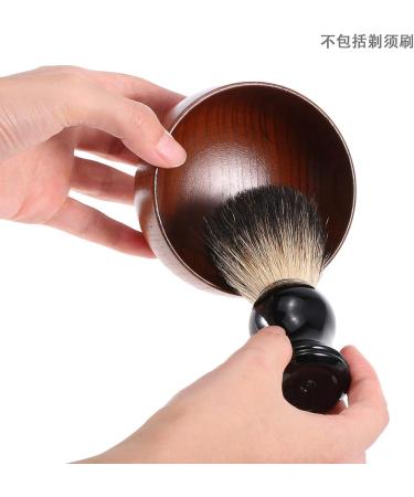 Premium Male Shaving Set: Wooden Brush Bowl and Face Cleaning Soap for a Perfect Shave - International Shipping Available - Buy Online on SooperMarket.com