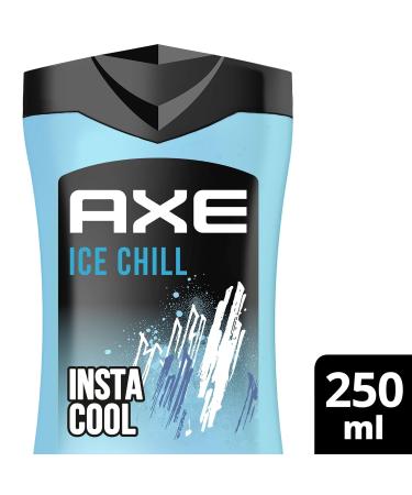 AX 3-in-1 Shower Gel & Shampoo ICE Chill Long-Lasting Freshness & Fragrance Dermatologically Tested 250 ml - Buy Online on SooperMarket.com