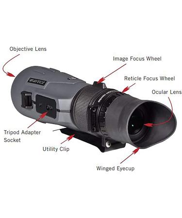 Vortex Optics Recon R/T 15x50 Tactical Scope Monocular - Superior Performance for Precision Targeting - Buy Online on SooperMarket.com