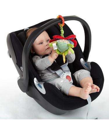 Sigikid 42206 Trailer Schmett Baby Activity Play - Green Butterfly Toy for Boys & Girls | Ideal for 3 Months+ | International Shipping Available - Buy Online on SooperMarket.com