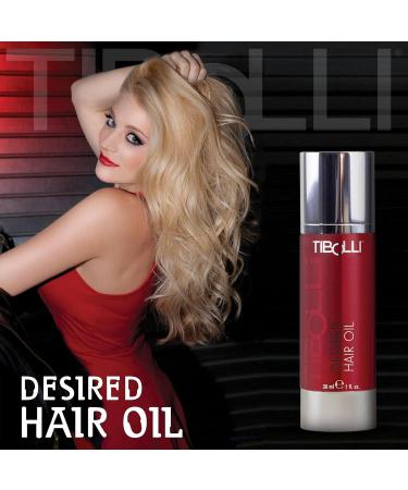 Tibolli Desired Hair Oil 1 fl oz - Anti-Frizz & Repair for Dry Damaged Hair - Natural Ingredients for Men & Women - 30ml - Buy Online on SooperMarket.com