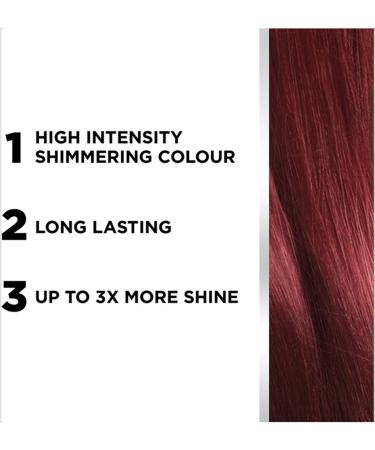 L'Or al Paris Colorista Permanent Cherry Red Hair Dye - Vibrant At-Home Color with High Shine - Buy Online on SooperMarket.com