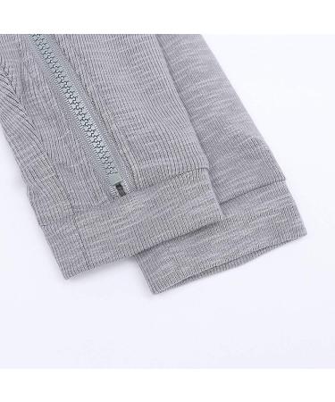 Kids Tales Newborn Baby Winter Warm Rabbit Ear Hooded Zipper Romper 9-12 Months Grey - Buy Online on SooperMarket.com