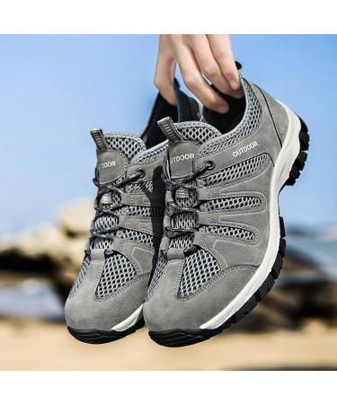 Mens Trainers - Lightweight Comfortable Sports Shoes | Waterproof Gym Sneakers for Running & Walking #1 EU 41 - Slipproof Casual Footwear - Buy Online on SooperMarket.com