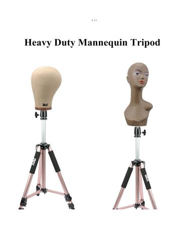 GEX 63 - Heavy Duty Canvas Block Head Tripod with Travel Bag - Rose Gold (Version 2.0) - Buy Online on SooperMarket.com