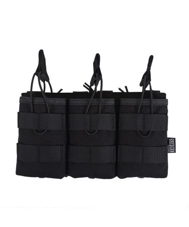 Oneigris Tactical Molle AR/AK/AKM magazine pocket Nylon magazine bag for M4/M16/AK47/AK74 | Requirement packaging black-improvers version