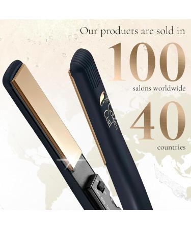 Transform Your Hair with the 2-in-1 Lure & Smooth Smoothing Iron - Long-lasting Styling for Smooth & Curly Looks (829 Gold) - 5 Years Worry-Free Use - Buy Online on SooperMarket.com