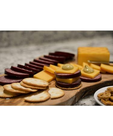 Dan the Sausageman Kodiak Gift Basket: Beef Summer Sausage, Nuts, Cheese & Mustard - Perfect for Back to School and Thank You Gifts - Buy Online on SooperMarket.com