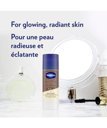 Vaseline Intensive Care Cocoa Radiant Lotion Bundle: 20.3oz Lotion, 7.5oz Healing Jelly, 1.4oz Shimmer Stick - Cocoa Butter Moisturizing Set for Radiant Skin - Buy Online on SooperMarket.com
