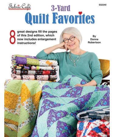 Fiber Caf  3-Yard Quilt Favorites Pattern Brown