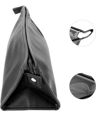 Hair Dryer Bag Travel Hair Dryer Storage Bag PU Leather Waterproof Dustproof Carry Storage Bag with Hanging Hook Hair Dryer Curling Iron Straightener Brush (Black) - Buy Online on SooperMarket.com