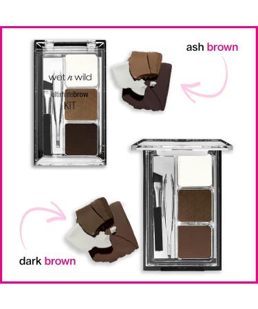 Buy Wet n Wild Ultimate Brow Kit - Vegan Ash Brown Eyebrow Set for Perfect Shape & Definition | International Shipping Available - Buy Online on SooperMarket.com