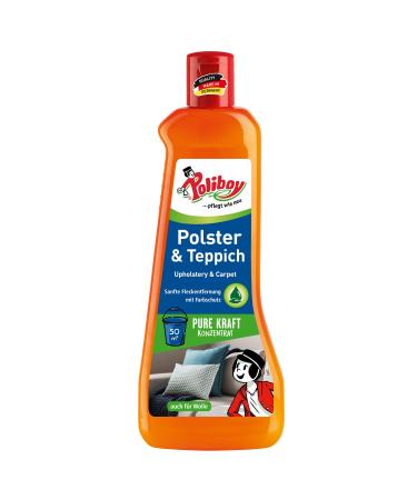 Poliboy - Upholstered carpet cleaner - gentle stain removal - cleaner for upholstery and carpets - soil cleaning - individually - 500ml - made in Germany carpet cleaning 500 ml (1 Pack)