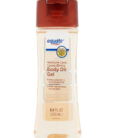 Equate Moisture Care Cocoa Divine Body Oil Gel 6.8 fl oz - Pack of 2 - Buy Online on SooperMarket.com