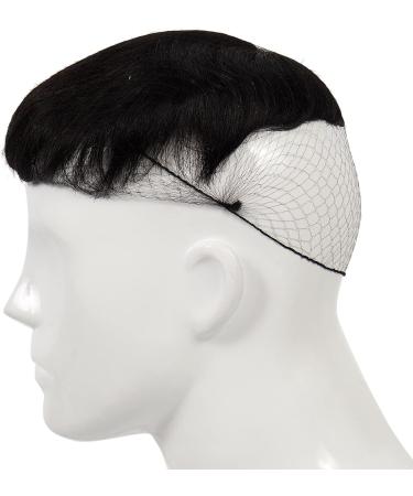 2X Men's Handmade Wigs Natural Fluffy Invisible Replacement Hairpiece Men's Overhead Replacement Block - Buy Online on SooperMarket.com
