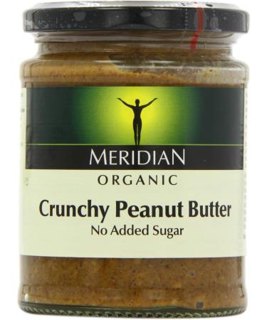Meridian Organic Crunchy Peanut Butter 280g - Buy Online on SooperMarket.com