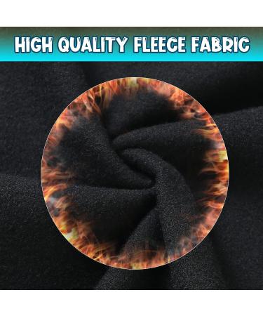 Kids Balaclava Ski Mask - Breathable Holes, Windproof Winter Fleece Neck Warmer - Boys Girls Black - Buy Online on SooperMarket.com