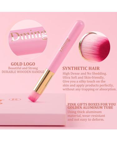 Dming 20 Pack Lash Shampoo Brushes - Pink Eyelash Extension Cleansing & Blackhead Remover Tool - Buy Online on SooperMarket.com