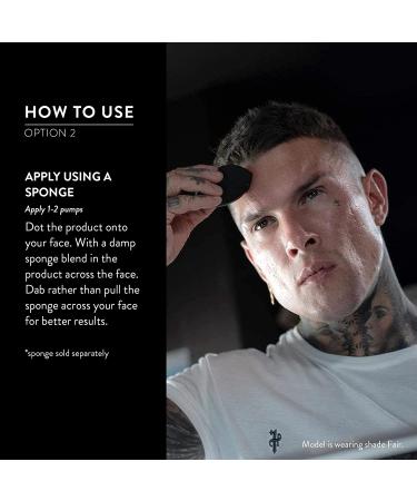 War Paint Men's Tinted Moisturiser - Cruelty-Free Vegan Makeup for Men - 5 Shades (Light) - Made in UK - Buy Online on SooperMarket.com