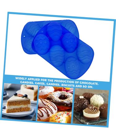 DECHOUS 2 Pcs Six Egg Mold Silica Gel 3D Gift Biscuit - Buy Online on SooperMarket.com