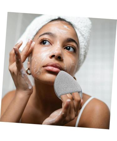 Water Drop Glove Face Wash Sponges | Exfoliating Facial Cleansing Sponges for Makeup Removal & Face Care - Buy Online on SooperMarket.com