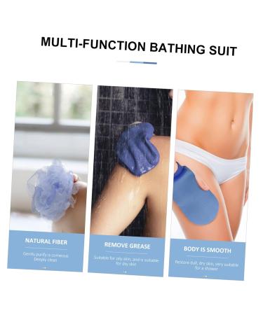 Buy NOLITOY 2pcs Bath Set - Shower Bottles Spa Gloves & Back Scrub Towel | International Shipping Available - Buy Online on SooperMarket.com