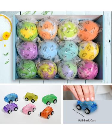 Bath Bombs for Kids with Surprise Toys Inside  12 Cars Bath Bombs Gift Set for Easter Egg Halloween Christmas with Pull-Back Car Inside  Bubble Kids Bath Fizzies Ball Birthday Gifts for Boys  Girls Green - Buy Online on SooperMarket.com
