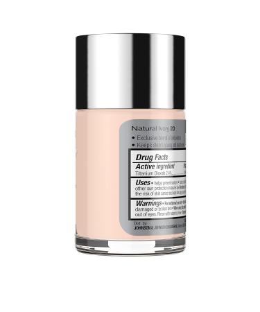 Neutrogena Healthy Skin Liquid Makeup Foundation SPF 20 - Lightweight & Flawless Coverage Natural Ivory - Antioxidant Vitamin E & Feverfew 1 fl. oz - International Shipping Available - Buy Online on SooperMarket.com