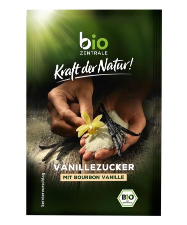 Biocentrale vanilla sugar |3 x 8 g parcel (3 pack) |From real bourbon vanilla pods and pipe folds |Vegan gluten and lactose-free |To bake and refine