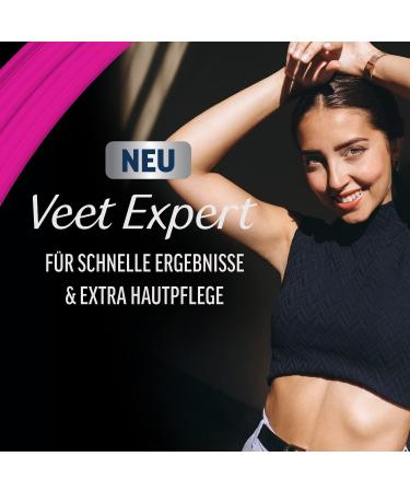 Veet Expert Cold Wax Strips for Body & Legs - Sensitive Skin Hair Removal - 10 Double Strips (20 Stripes) - International Shipping Available - Buy Online on SooperMarket.com