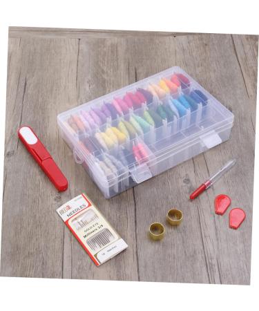 Villcase Cross-Kit Set: 2 Beginner-Friendly Embroidery & Yarn Organizers for Crafting | Cross Stitch Tools & Supplies for Fabric Art - Buy Online on SooperMarket.com