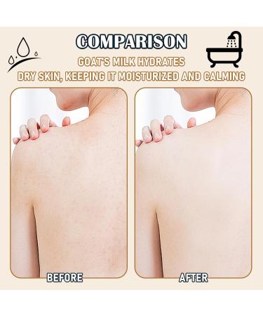 Buy Goat Milk Body Wash 500ml - Moisturizing Hand & Body Cleanser for Men & Women - Nourishing & Softening - Buy Online on SooperMarket.com
