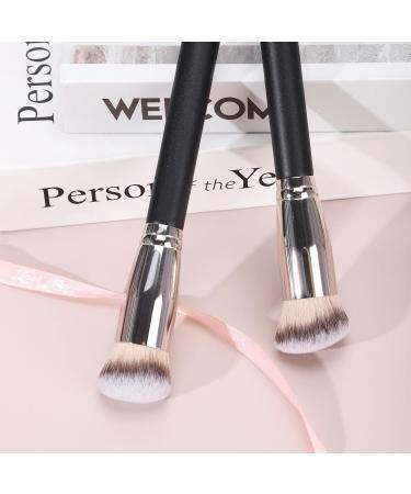 Premium Vegan Foundation Brush for Flawless Liquid Makeup - Ideal for Cream Powder and Contouring - Buy Online on SooperMarket.com