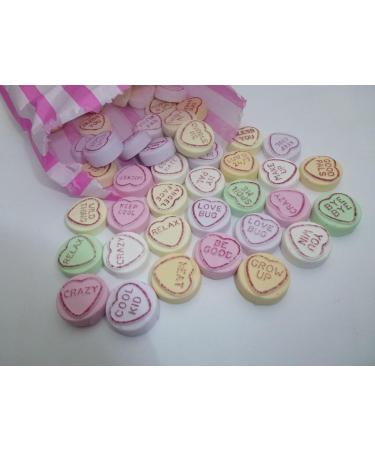Swizzels Love Heart Sweets Mini Roll - 100 x Packs Fruit Flavour Fizzy Sweets - Wedding Favour Sweets - Buy Online on SooperMarket.com