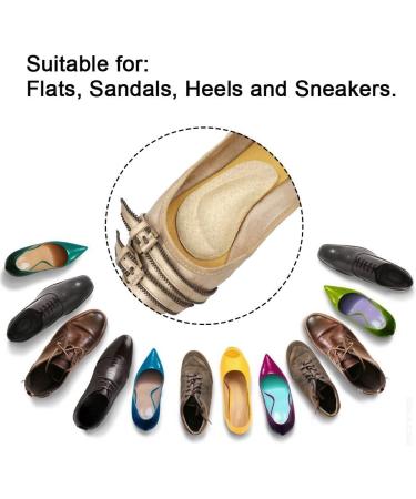 CAREOR Plantar Fasciitis Insoles for Men & Women - 2 Pairs Cushioned Arch Support & Shock Absorption for Heel Spurs & Foot Pain Relief - Buy Online on SooperMarket.com