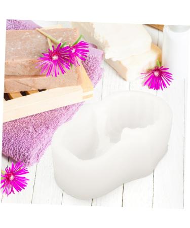 Candle Mold Soap Molds Beeswax for Candle Making Silicone Molds Scented Candles Resin Molds Candle Making Supplies Soap Dishes for Bar Soap Aromatherapy White Silica Gel Candle Wax White 11.3X7.5cm - Buy Online on SooperMarket.com