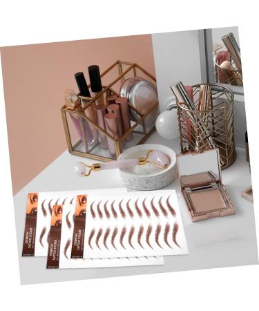 HAPINARY 5 Sheets eyebrow sticker sticker eye makeup supplies makeup eyebrow - Buy Online on SooperMarket.com