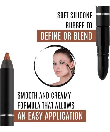 IMPALA Waterproof Eyeliner No. 11 Brown Glitter | Defined Line or Smudged Effect | Creamy Texture | Long-Lasting & Water-Resistant - Buy Online on SooperMarket.com
