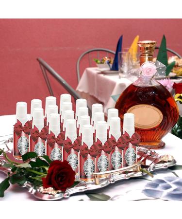 DKBT 25 pc Mini Spray Bottles - 50ml Atomizer for Cosmetics Perfume Body Care & Alcohol - Lightweight & Travel-Friendly - Buy Online on SooperMarket.com